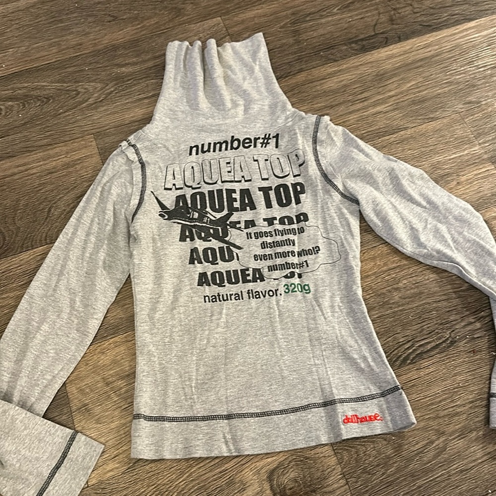 Dollhouse Quirky Graphic Turtleneck